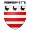 Stickers coat of arms Rebreuviette adhesive sticker