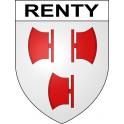 Adesivi stemma Renty adesivo