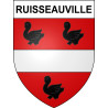 Ruisseauville 62 ville sticker blason écusson autocollant adhésif