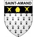 Saint-Amand Sticker wappen, gelsenkirchen, augsburg, klebender aufkleber
