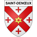 Saint-Denœux Sticker wappen, gelsenkirchen, augsburg, klebender aufkleber