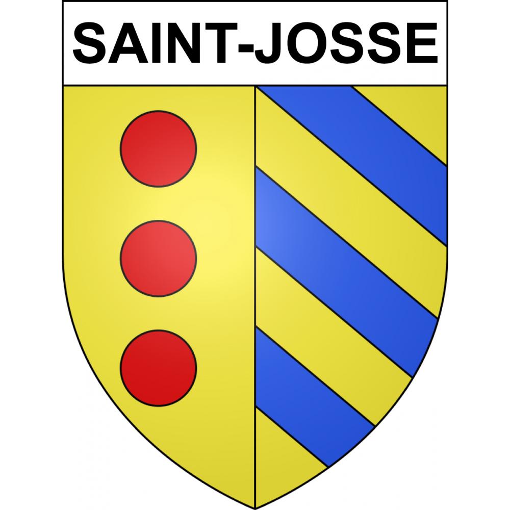 Saint-Josse Sticker wappen, gelsenkirchen, augsburg, klebender aufkleber