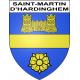Adesivi stemma Saint-Martin-d'Hardinghem adesivo