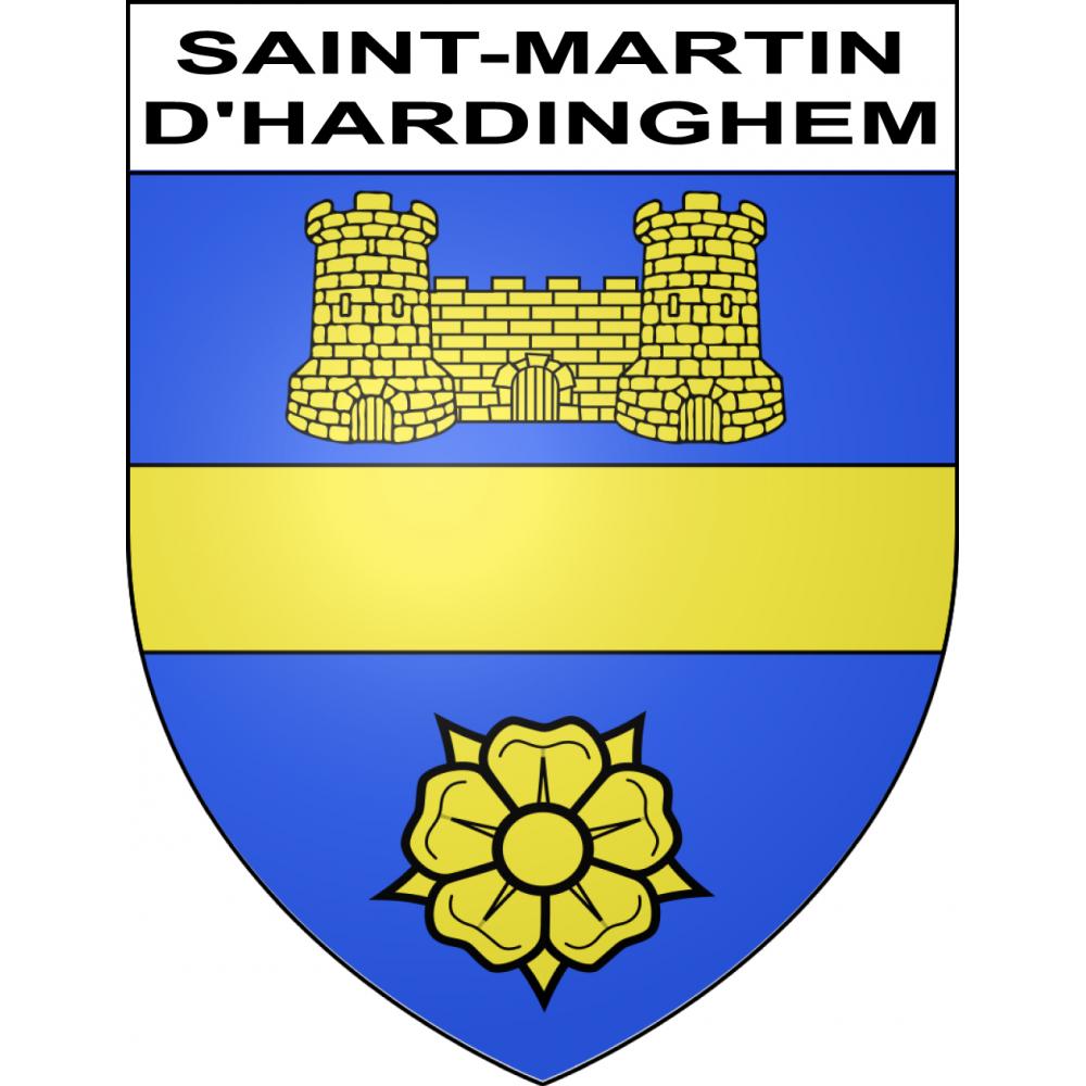 Adesivi stemma Saint-Martin-d'Hardinghem adesivo
