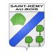 Saint-Rémy-au-Bois 62 ville sticker blason écusson autocollant adhésif