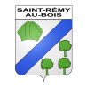 Saint-Rémy-au-Bois Sticker wappen, gelsenkirchen, augsburg, klebender aufkleber
