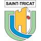 Saint-Tricat Sticker wappen, gelsenkirchen, augsburg, klebender aufkleber