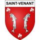 Pegatinas escudo de armas de Saint-Venant adhesivo de la etiqueta engomada