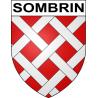Adesivi stemma Sombrin adesivo