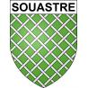 Souastre Sticker wappen, gelsenkirchen, augsburg, klebender aufkleber