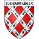 Sus-Saint-Léger 62 ville sticker blason écusson autocollant adhésif