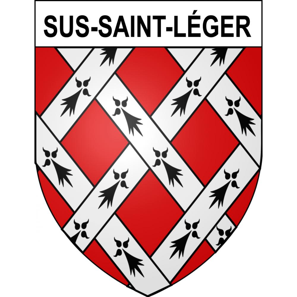 Adesivi stemma Sus-Saint-Léger adesivo