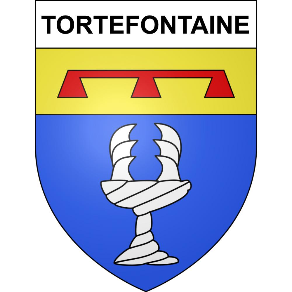 Adesivi stemma Tortefontaine adesivo