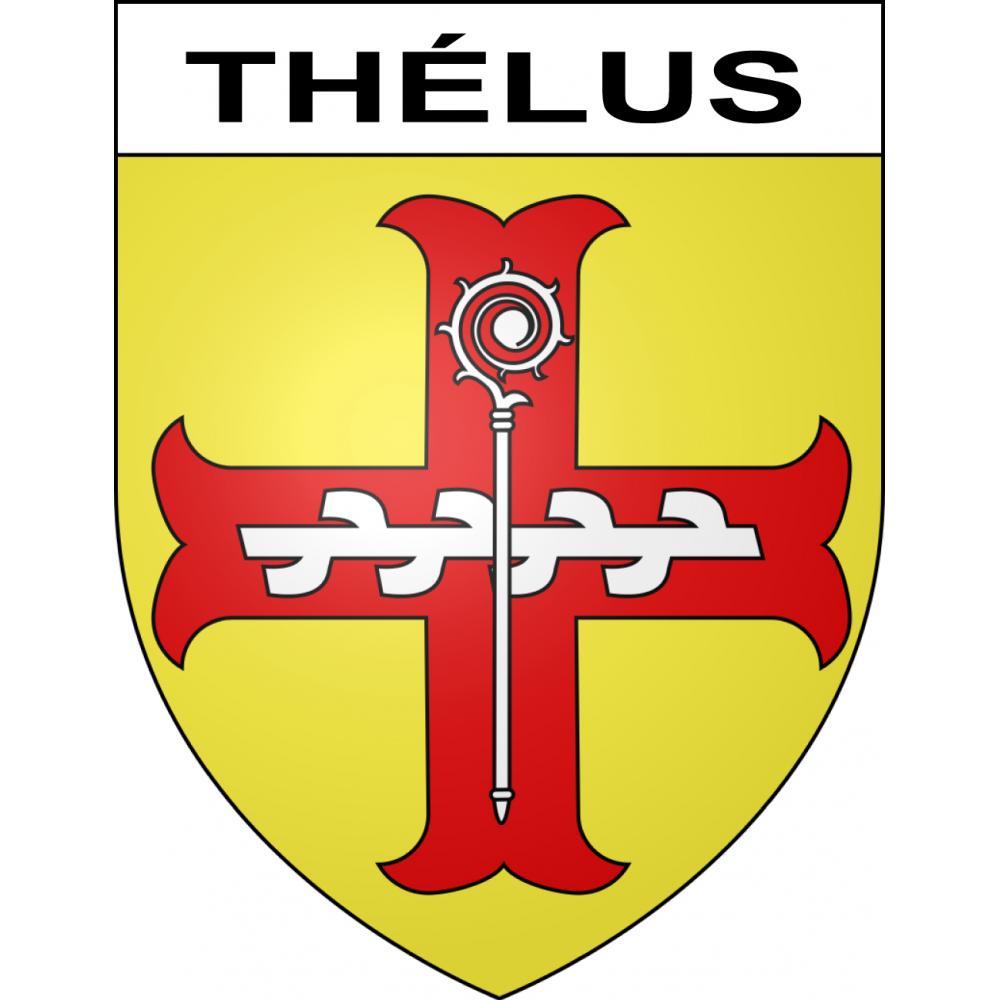 Stickers coat of arms Thélus adhesive sticker
