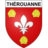 Adesivi stemma Thérouanne adesivo