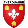 Stickers coat of arms Thérouanne adhesive sticker