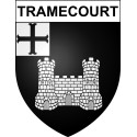 Tramecourt 62 ville sticker blason écusson autocollant adhésif