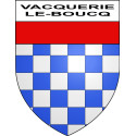 Stickers coat of arms Vacquerie-le-Boucq adhesive sticker