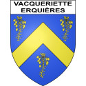 Adesivi stemma Vacqueriette-Erquières adesivo