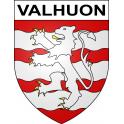 Stickers coat of arms Valhuon adhesive sticker