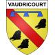 Stickers coat of arms Vaudricourt adhesive sticker