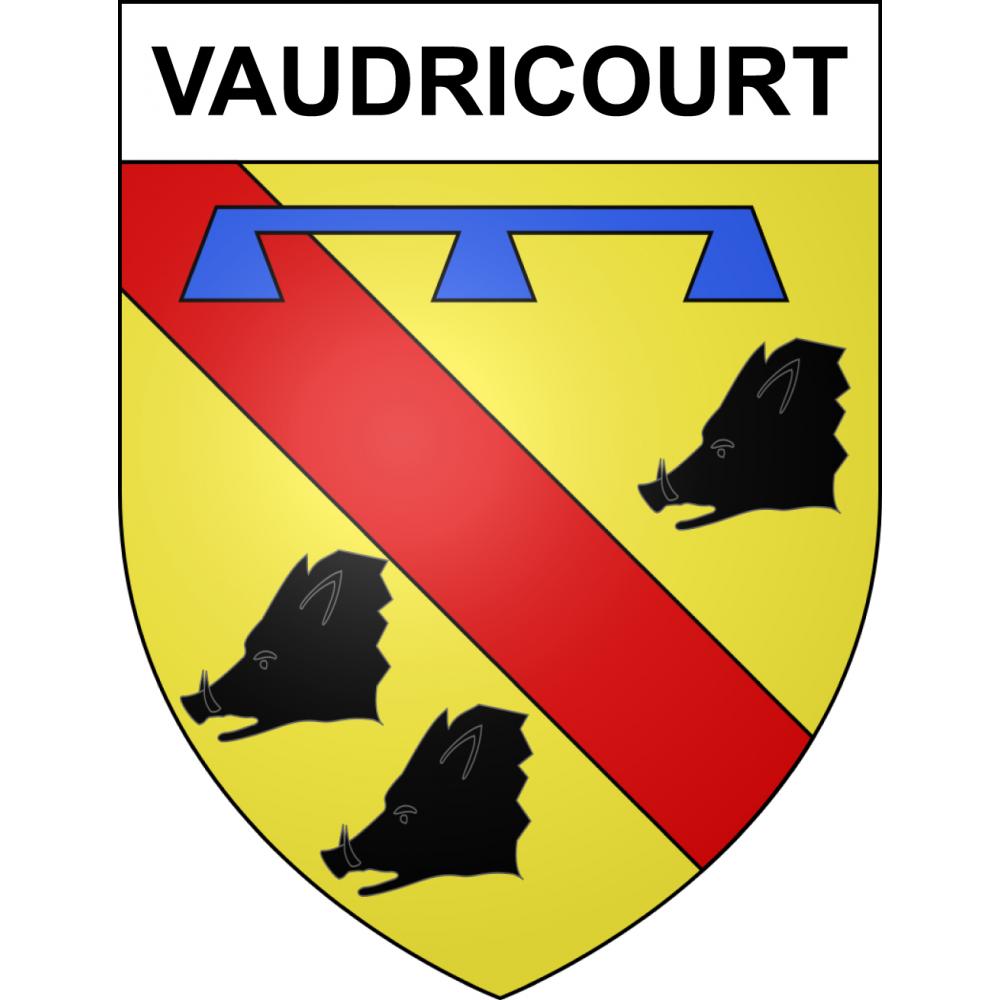 Vaudricourt 62 ville sticker blason écusson autocollant adhésif