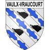 Stickers coat of arms Vaulx-Vraucourt adhesive sticker
