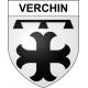 Stickers coat of arms Verchin adhesive sticker