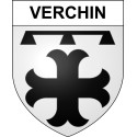 Verchin Sticker wappen, gelsenkirchen, augsburg, klebender aufkleber
