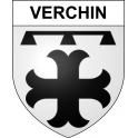 Stickers coat of arms Verchin adhesive sticker