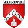 Vieille-Chapelle Sticker wappen, gelsenkirchen, augsburg, klebender aufkleber
