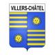 Villers-Châtel Sticker wappen, gelsenkirchen, augsburg, klebender aufkleber