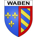 Adesivi stemma Waben adesivo