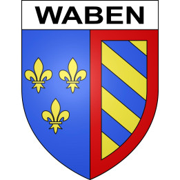 Waben Sticker wappen, gelsenkirchen, augsburg, klebender aufkleber