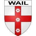 Stickers coat of arms Wail adhesive sticker