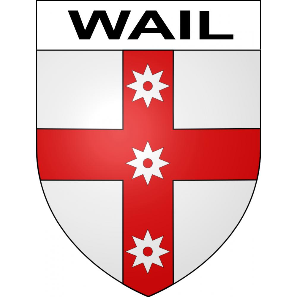 Stickers coat of arms Wail adhesive sticker