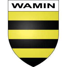 Wamin Sticker wappen, gelsenkirchen, augsburg, klebender aufkleber