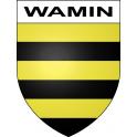Stickers coat of arms Wamin adhesive sticker