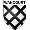 Stickers coat of arms Wancourt adhesive sticker