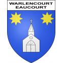 Stickers coat of arms Warlencourt-Eaucourt adhesive sticker