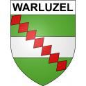 Stickers coat of arms Warluzel adhesive sticker