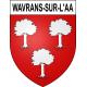 Wavrans-sur-l'Aa 62 ville sticker blason écusson autocollant adhésif