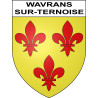 Pegatinas escudo de armas de Wavrans-sur-Ternoise adhesivo de la etiqueta engomada