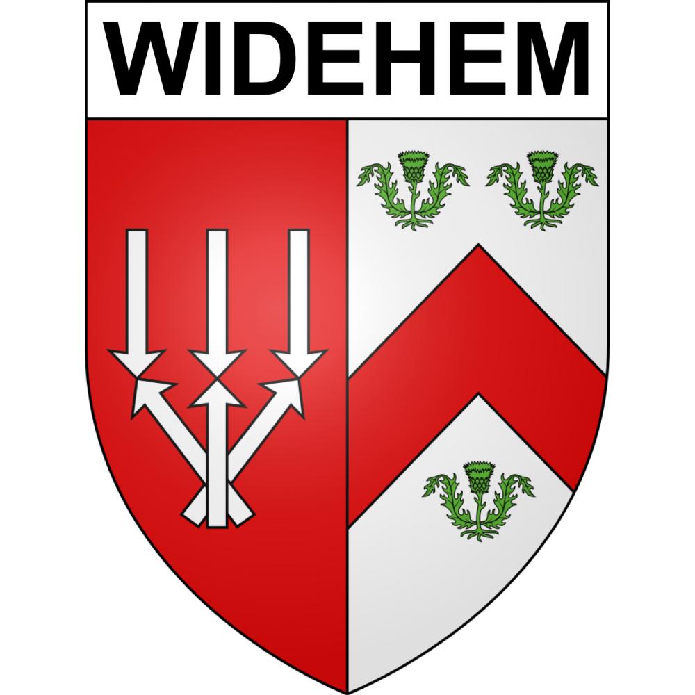 Widehem Sticker wappen, gelsenkirchen, augsburg, klebender aufkleber