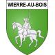 Wierre-au-Bois 62 ville sticker blason écusson autocollant adhésif