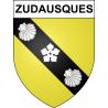 Zudausques Sticker wappen, gelsenkirchen, augsburg, klebender aufkleber