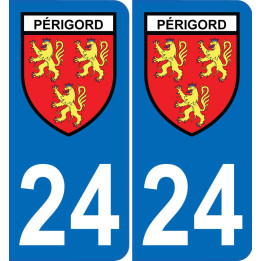 64 Pau placa etiqueta de registro de la ciudad