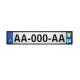 64 Pau-aufkleber plakette ez stadt