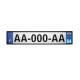 Gascogne blason plaque immatriculation auto choix sticker V23