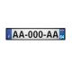 Gascogne blason plaque immatriculation auto choix sticker V23